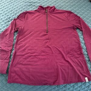 Quarter-Zip Work Out Top